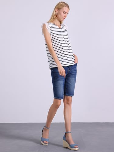 Allegra K Women's Espadrille Platform Ankle Strap Wedge Heel Sandals2