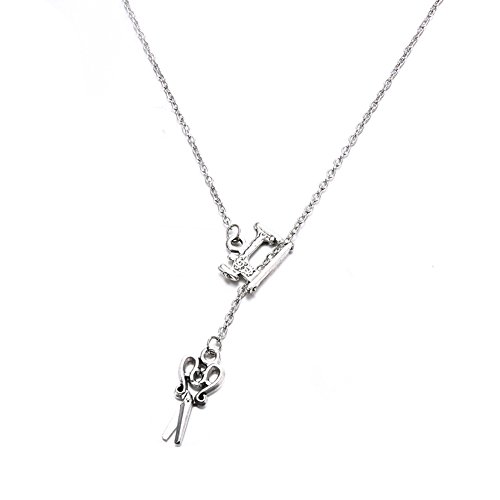 Good01 Collana semplice in lega, collana chic con