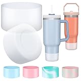 SHEEFLY 2 Pack Silicone Boot,Water Bottle Silicone Boot Cover,Anti-Slip Protective Sleeve Bottom Bumper Protector for FreeSip,and Flip Stainless Steel Water Bottles,Tumbler Cup Accessories Bottom
