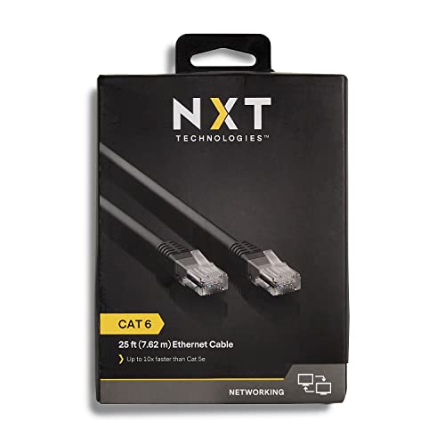 Cable CAT-6 NXT Technologies 7.62 m Negro miniatura 6