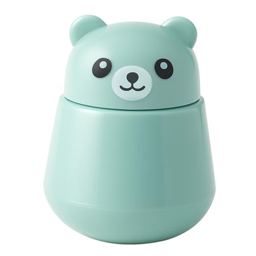ZRHR Bear Pill Crusher Vitamins, Tablets Crusher and Grinder BPA-Free ABS, Easy to Grind & Clean,