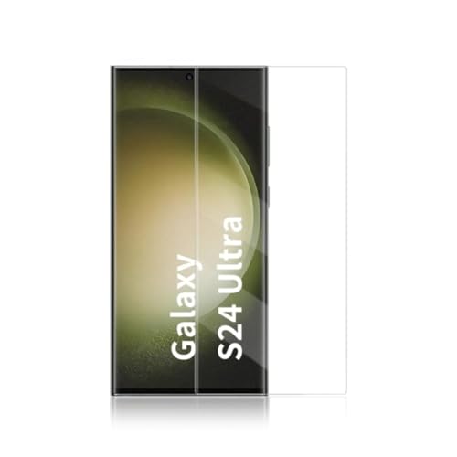 Image of TechTrendz Scratch Resistance Full Glue Edge to Edge UV Tempered Glass Screen Protector for Samsung Galaxy S24 Ultra 5G (2024)