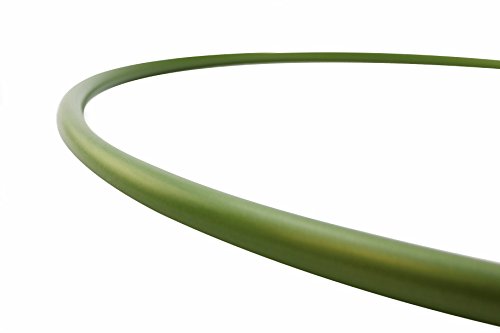 The Spinsterz 5/8" Adult Polypro Hula Hoop | Performance and Dance Hoop (Olive Brach, 32 Inch Diameter)