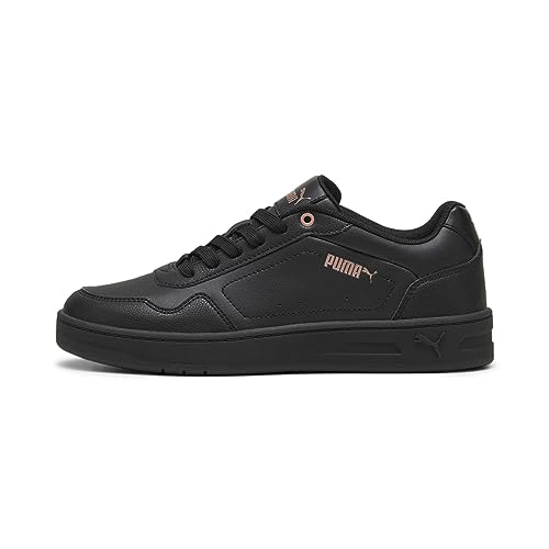 PUMA Damen Court Classy Turnschuhe, Puma Black Rose Gold, 40 EU