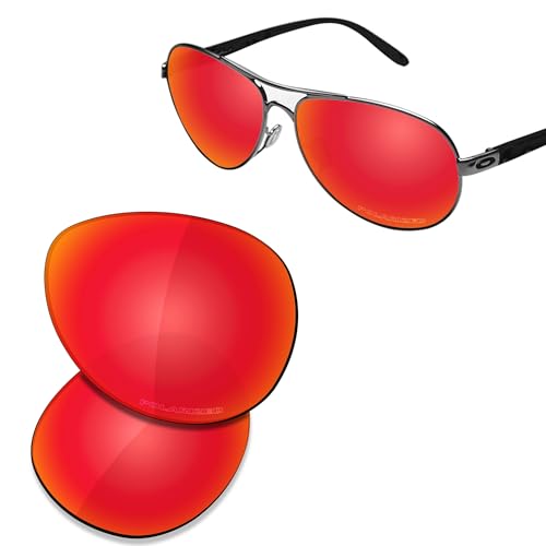 Image of SAUCER Premium Replacement Lenses & Nosepads for Oakley Feedback OO4079 | UV400 Protection, Anti-Scratch, Precise Fit