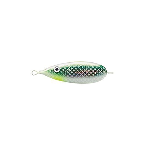 Johnson Silver Minnow Chartreuse Flash 2in - 1/4 oz