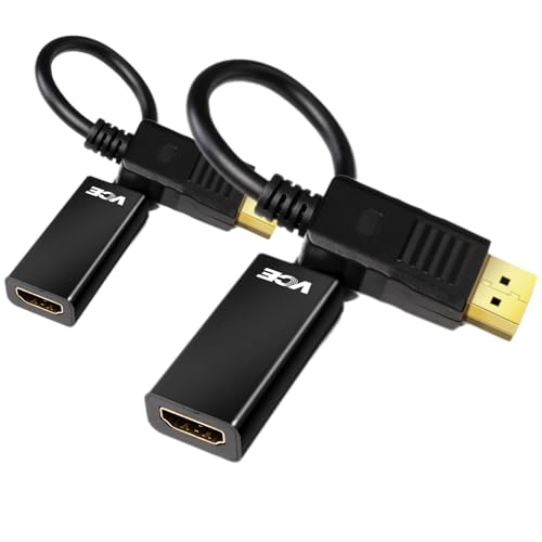 Adaptador DisplayPort a HDMI VCE pack 2 piezas miniatura 1