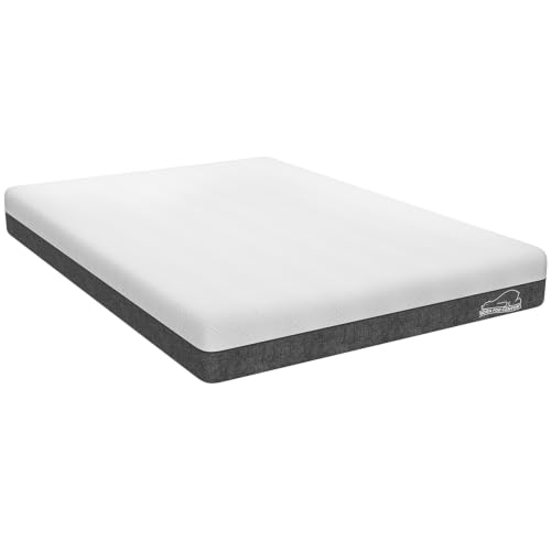 GartistGo - Colchón reversible (135 x 190 cm, 30 cm, 2 personas, H3/H4, colchón de cama de adulto con memoria de forma Gel, transpirable, soporte firme, funda antideslizante