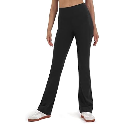 Zylioo Extra Long Flared Yoga Pants for Tall Women Cover