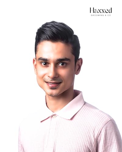 Image of Haxxed Hair Pomade for Men - Natural Oil-Based Pomade for Strong Hold, Sleek Shine & All-Day Control - Perfect for Men's Styling Needs 100 gms (Pack of 3)