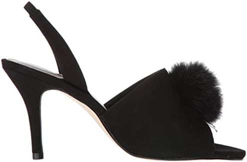 Adrianna Papell Women's Alecia Heeled Sandal,Black Kid 100% Suede,7.5 Medium US | Image 5