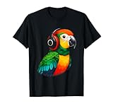 Parrot Music Art Headphones Bird Parrot