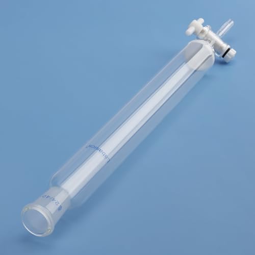 Colonne de chromatographie Labasics évite les impuretés joint 24/40 robinet étanche