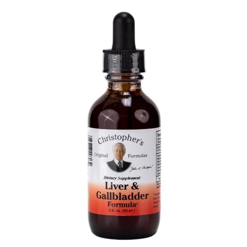 Image of Christopher's Original Formulas Liver & Gallbladder Formula, Herbal Supplement for Detox & Digestive Support, 2 fl oz