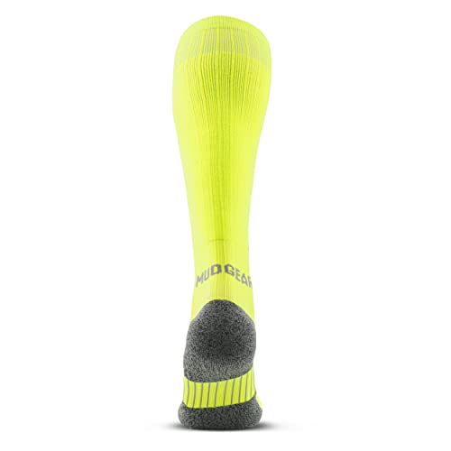 Image of MudGear Graduated Compression Socks, Durable, Sweat-Resistant OCR Performance Socks with Cushioned Footbed, Made in USA