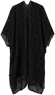 Moss Rose Women's Swimsuit Cover up Beach Kaftan for Bathing Suit with Floral Pattern