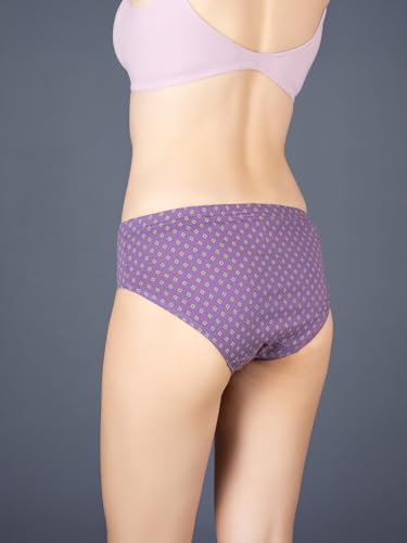 Image of Lux Cozi Women's Cotton Hipster Panties (Prints May Vary)