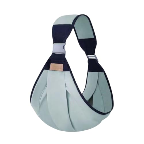 IKOPFLN 1 PCS Portabebés ajustable, multifuncional, marsupio bebe, portabebés recién nacidos, transpirable, portabebés ajustable para portabebés de hasta 20 kg (Verde)