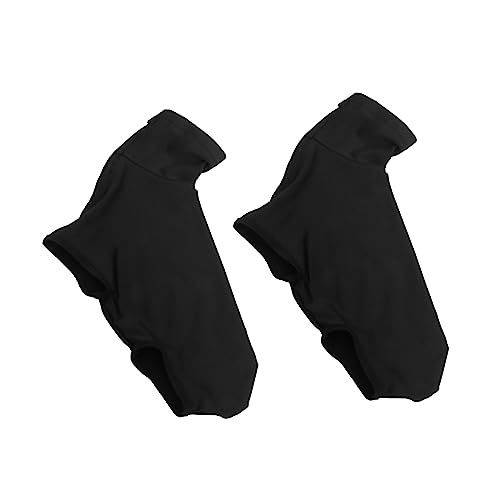 Cubiertas para zapatos de ciclismo Mipcase, negras, talla grande, con cremallera fácil de colocar y quitar, protección contra arañazos miniatura 1