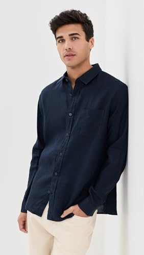 Vince Men's Linen Shirt2