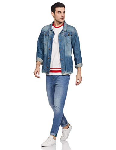 Image of United Colors of Benetton Men's Skinny Fit Low Rise Pants