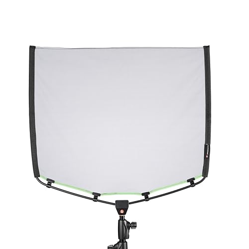 Manfrotto Rapid Flag Kit - 18 x 24 - 45 cm x 60 cm - RapidExoframes - Rapid Assembly Alu-Rahmen - inkl. kompakter Tragetasche - Ultra-Portable - LL LR1911