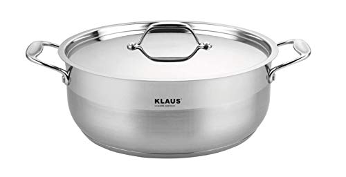 KLAUS - Mijoteuse Inox 6l Turbo Induction + Couvercle en inox incassable