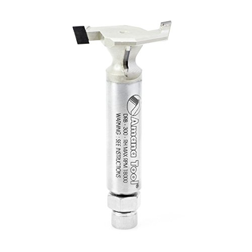 Amana Tool - T-Slot R/H Diamond 1/2 Shank (DRB-300-RH), Industrial Grade