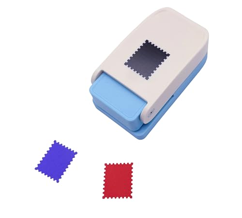 Perforadora de sellos de 3,8 cm para maquetar álbumes de recortes sin tijeras