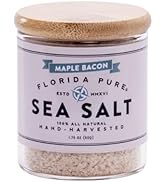 Amazon.com : FLORIDA PURE Maple Bacon Sea Salt - Smoky Bacon Salt, 80 ...