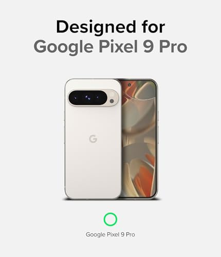 Ringke Onyx [Compatible with MagSafe] Designed for Google Pixel 9 Pro Case, Anti-Fingerprint Technology Prevents Oily Smudges Non-Slip Enhanced Grip Precise Cutouts for Camera - Magnetic Dark Green