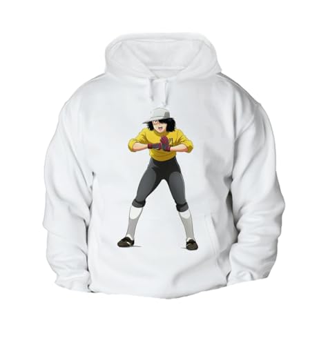 MERCHANDMANIA Sudadera con Capucha A3 Warner Portero Personaje Dibujos Oliver y Benji con Bolsillos