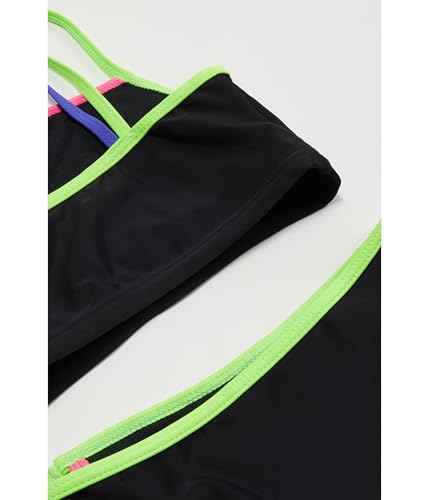 Under Armour Girls' Angled Midkini (Little Kid)2