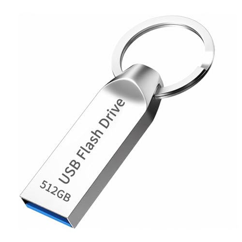 HUTRADE USB Stick 512GB - Speicherstick USB 3.0 High Speed, USB-Flash-Laufwerk Datenspeicher für PC/Laptop/Computer, Langlebige und Universelle Kompatibilität