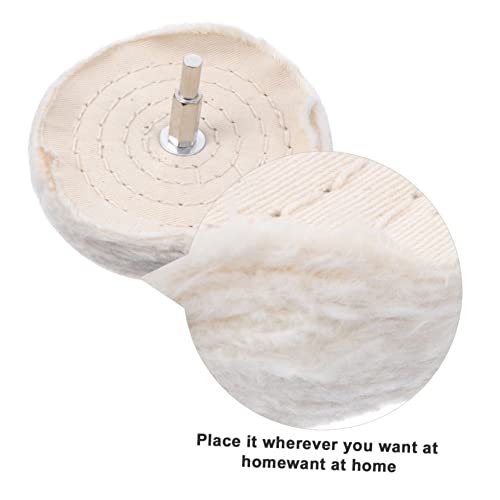 FAVOMOTO 3 Pezzi Set Panno Bianco Kit Trapano