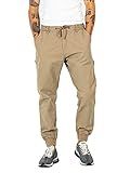 Reell Reflex Rib Worker LC, Hose für Männer, Herrenhose mit Bund (L Normal, Dark Sand)