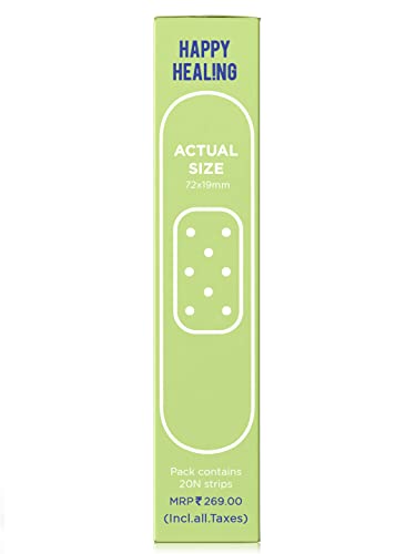 Image of Ouchie Non-Toxic Printed Bandages Combo Pack Of 2 - Lime Green