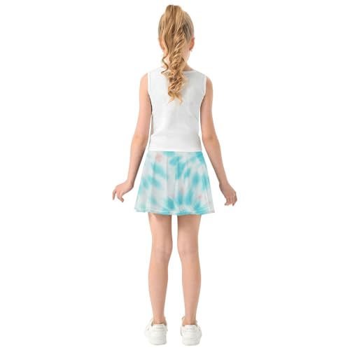 Tennis Skirts for Girls with Shorts Flowy Scort Skirt Little Girl Kids Pleated Skort with Pockets4
