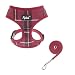 PUPTECK Soft Mesh Dog Harness Pet Puppy Comfort Padded Vest No Pull Harnesses , Red Small