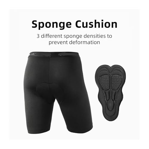 Shorts 2 en 1 con ropa interior separable para ciclismo miniatura 4