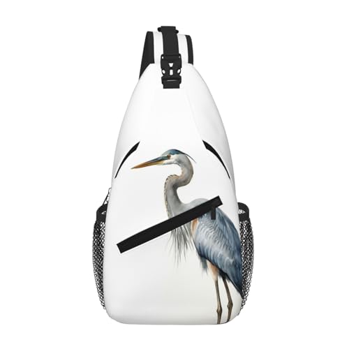 Mochila Sling Negra para Viaje y Senderismo