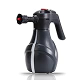 Reazuc 電動 フォームガン 洗車 泡噴霧器 電動スプレー 2L 低騒音 USB充電式 コードレス 1300mah 洗車用品 発泡スプレー コードレス 泡洗車 水やり じょうろ グレー