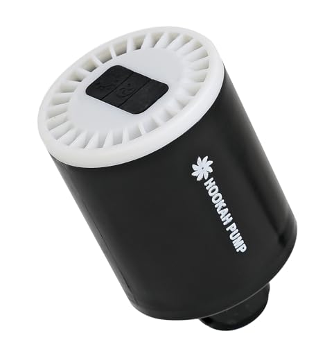 minkah Electric Hookah Pump Kit Mini Portable hookah starter Coal Burner Helper with Led Light 1300 mAh Rechargeable Battery hookah blower Accessories