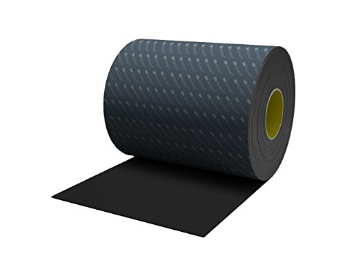 Image of 3M SJ5816 4.5 inch X 10' Bumpon Roll Stock, Polyurethane, 1 /16 inch Thick, 4.5 inch Wide, 10' Length, Black