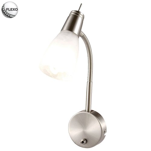 Preisvergleich Produktbild Wandleuchte Wandlampe Leselampe Beleuchtung Lampe Leuchte Globo Linac 54925-1W