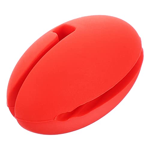 Unomor Temperature Probe Holder Clip Pot Clip for Thermometer Red Silicone Easy to Use