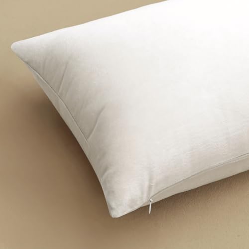 Image of Pack of 2,Miulee Velvet Soft Soild Decorative Square Throw Pillow Covers Set Cushion Case for Sofa Bedroom Car18 x 18 Inch 45 x 45 Cm