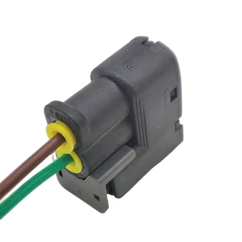 Conector de bobina de encendido automotriz impermeable de 2 pines con pin para Toyota 2