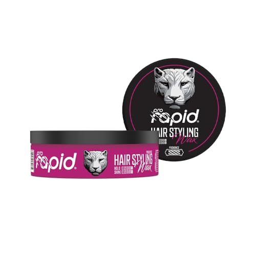 Prorapid Hair Wax for Men, Amber Scent - Provence 150 ml | Shine Look | Ultra Strong Hold | Edge Control | Hair Gel | Edge Control
