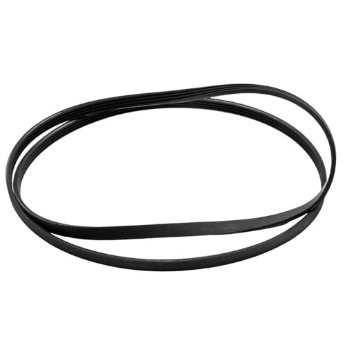 Hoypeyfiy 461971410191 4 Rippen Waschmaschinenriemen, Keilriemen Breite 9 mm Umfang 1238 mm, Ersatz für Hanseatic Ersatz für Whirlpool Ersatz für Bauknecht